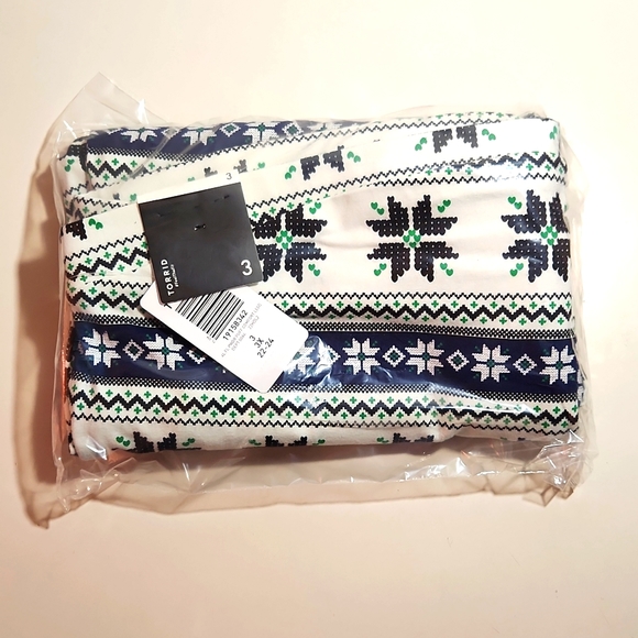 ❤️NWT VINTAGE TORRID LEGGING - FULL LENGTH HIGH RISE POWDERPUFF SNOWFLAKE PRINT - Picture 8 of 12